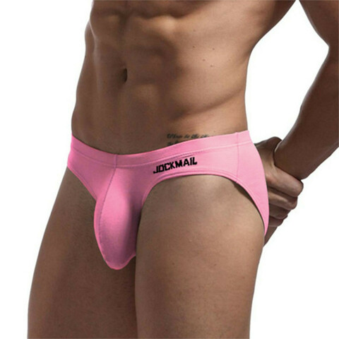 Мужские трусы брифы розовые JOCKMAIL JM2025-22