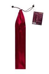 Черный гладкий стек с тонкой ручкой