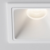 Встраиваемый светильник Maytoni Alfa led DL043-01-10W4K-SQ-W-1