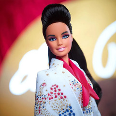 Барби Стиль Элвиса Пресли - ! КОРОБКА ПОВРЕЖДЕНА !