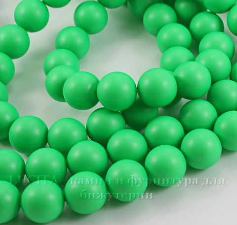5810 Хрустальный жемчуг Сваровски Crystal Neon Green круглый 12 мм