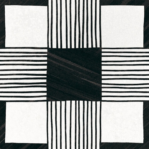 Equipe Caprice Deco Cloth B&W 20x20