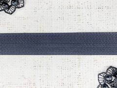 Лента ременная (стропа), ш. 2,5 см, тёмный графит