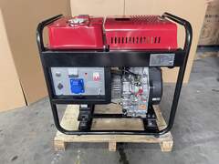 Дизельный генератор 10 кВт АМПЕРОС LDG 13000E с автозапуском