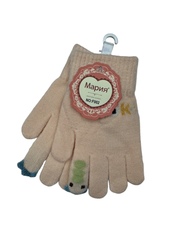 Перчатки.Детские. Материал верха: Текстильные. Возраст: 3-4 года.12 шт в упаковке, разные цвета