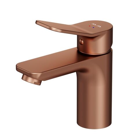 Am.Pm F85A02144 X-Joy, смеситель для умывальника излив 100 мм, роз. золото