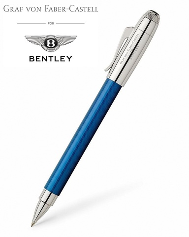 Ручка-роллер Graf von Faber-Castell Bentley Sequin Blue (141748)