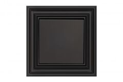 Переключатель Перекрестный Одноклавишный импульсный Черный матовый LIREGUS RETRO