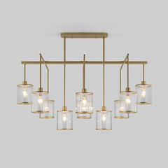 Подвесной светильник Eurosvet Inari 60144/10 золото