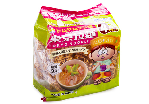 Жареная лапша По-Токийски со вкусом Том-Ям, 112г