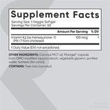 Витамин К2 100 мкг, Vitamin K2 100 mcg, Sports Research, 60 капсул 2