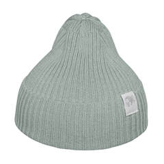 Вязаная шапочка Simple (светлый ментол)