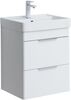 Aquanet 310143 Тумба Ирис new 50 подвесная 2 ящ. цв. белый глянец (310143)