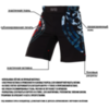 Шорты Hardcore Training Nordic Ornament Black/Gray