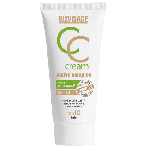 CC Cream Крем тональный 10 тон 10 Fair 35г Lux Visage
