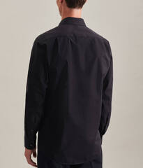 Сорочка мужская Seidensticker Regular Fit 01.001000-84 из поплина чёрная
