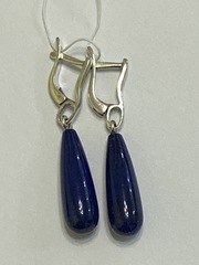 Кальколо (серьги из серебра)