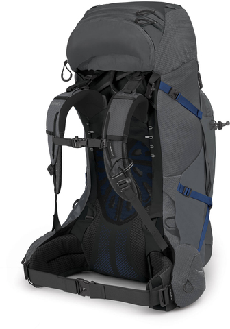 Картинка рюкзак туристический Osprey Aether Plus 70 eclipse grey - 2