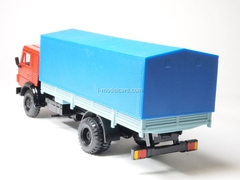 KAMAZ-5325 with awning red-blue Elecon 1:43