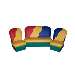 Комплект мягкой игровой мебели «Радуга» Волны