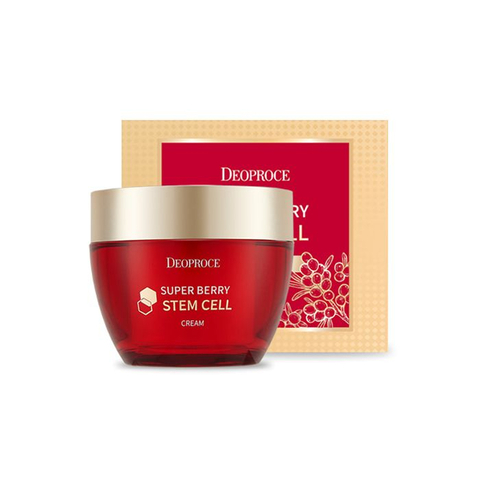 Deoproce Stem Cell Крем для лица с экстрактом ягод Deoproce Superberry Stem Cell Cream