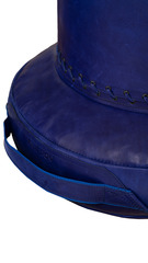 Напольный боксерский мешок EXCLUSIVE ONSERS FILIPPOV 170см/35см/58кг, бело-синий