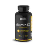 Витамин Д3 2000 МЕ, Vitamin D3 2000 IU, Sports Research, 360 капсул 1