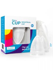 Набор из 2 менструальных чаш OneCUP Classic - 