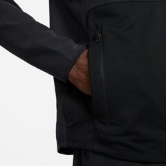 Куртка теннисная Nike Court Advantage Packable Jacket - black/white