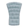 Лаунж-кресло пластиковое с подушкой Nardi Folio, тортора, голубой