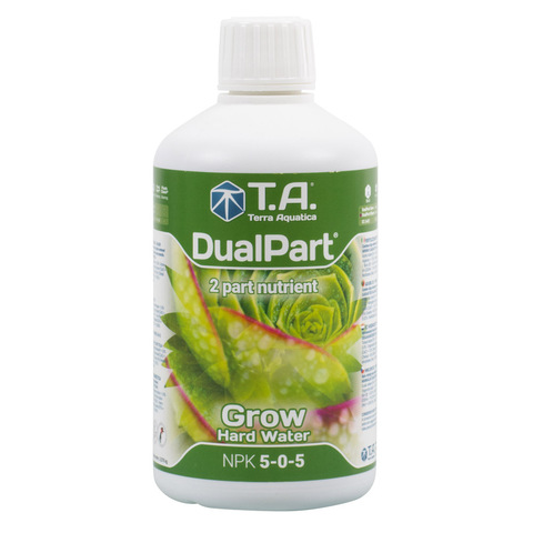 GHE FloraDuo Grow HW / DualPart Grow HW T.A. 0,5л (для жесткой воды)
