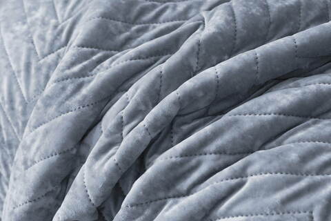 Покрывало 240x260 Sofi De MarkO Фернанд серо-голубой