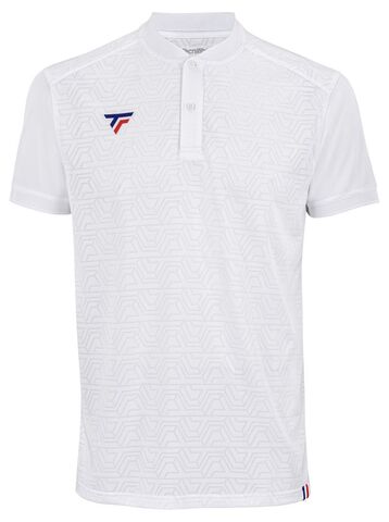 Теннисное поло Tecnifibre Team Mesh Polo - white