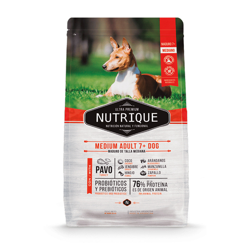Сухой корм Vitalcan Nutrique Medium young adult dog индейка рис для молодых собак ср.пород 3 кг