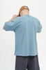 Футболка Kultura oversize Basic блюстоун