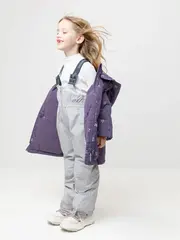 куртка  для девочки  ВК 38120/н/4 ГР