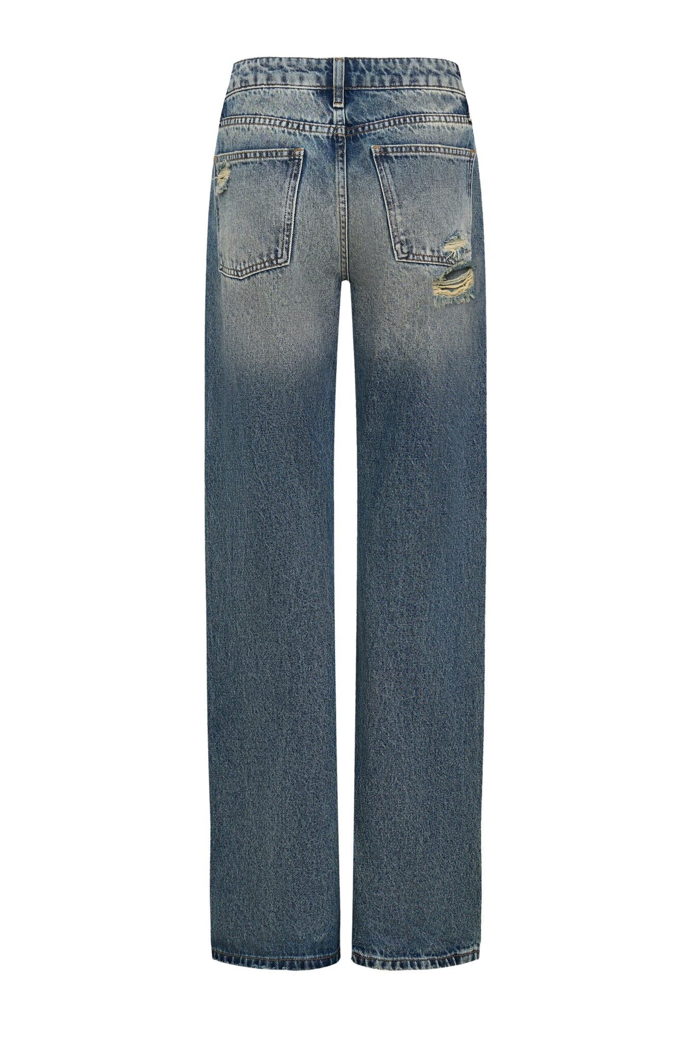 Джинсы relaxed straight