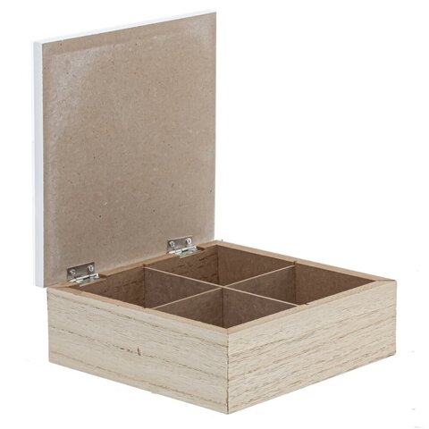 Шкатулка для чайных пакетиков (16*16*5,5 см) - купить 2