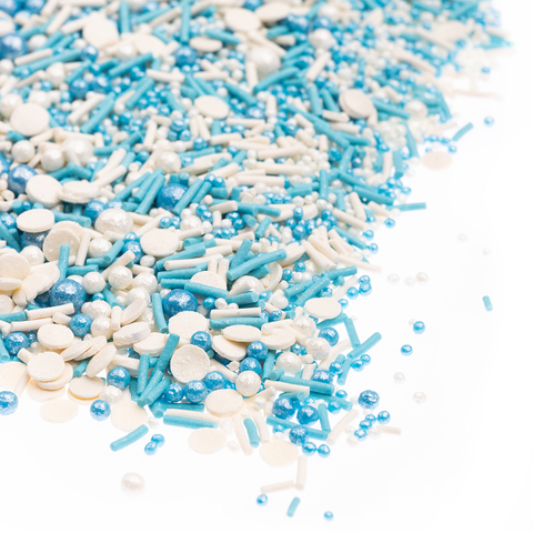 Посыпка Декоративный микс (голубой, белый перламутр) 50 г