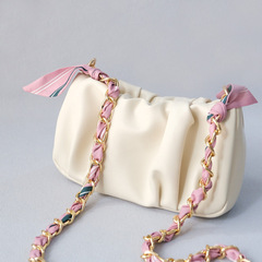 Ручка из цепочки с платком S-22