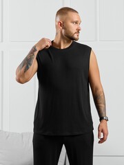 Майка мужская Алессандро-2 Виотекс ЧЁРНЫЙ