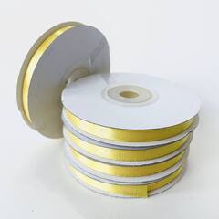 Лента Атласная (0,7см*22,85м) Желтый.