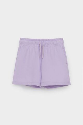 шорты  для девочки  КР 400548-1/пастельно-лиловый к541