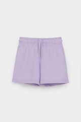 шорты  для девочки  КР 400548-1/пастельно-лиловый к541