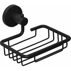 Мыльница металлическая навесная HAIBA HB8702-1 черная