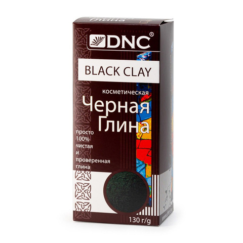 DNC Глина косметическая черная (сухая) 130г