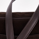 Сумка Саломея 364 эко-замша кофе