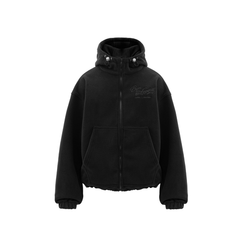 Худи Called a Garment Voyageur St Zip "Jet Black"