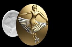 Силиконовый молд Камея