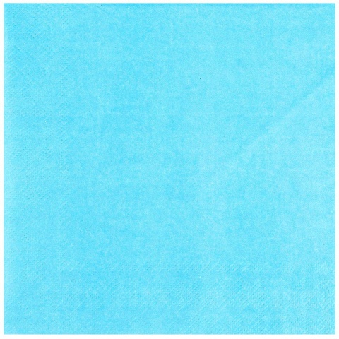 Салфетка голубая 33см 12шт